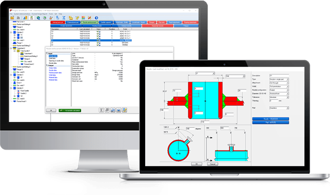 Finglow pressure vessel and heat exchanger design software