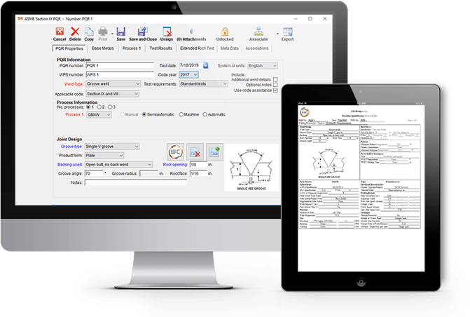 ProWrite welding procedure software
